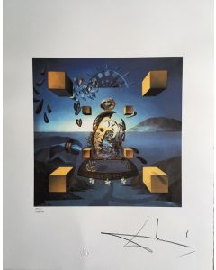 Salvador Dalì, La creazione di Galatea, Litografia, 50x65 cm, 1988