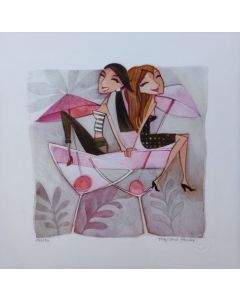  Tiziana Biuso, Friends, fine art giclée, 30x30 cm