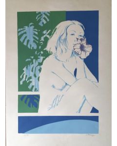 Luciano Primavera, Untitled, Lithography, 50x70 cm. 23/118