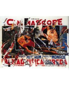 Mimmo Rotella, River of no Return, seridécollage, 70x100 cm