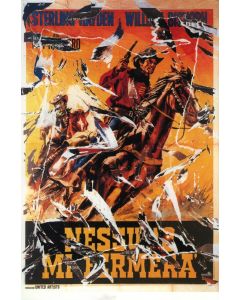 Mimmo Rotella, Top Gun, seridécollage, 70x100 cm