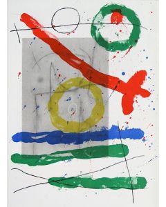 Joan Mirò, Cartons, 28x38 cm, 1965