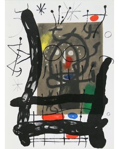 Joan Mirò, Cartons, 28x38 cm, 1965