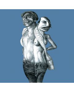 José Molina, L'amore in tempi duri, serigrafia, 58x58 cm, 2008