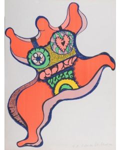 Niki de Saint Phalle, Nana, litografia, 65,7x47,9 cm, 1971