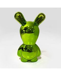 Paolo Pastorino, Osvaldo Jr (lime green), ceramic, 11x8x20 h 