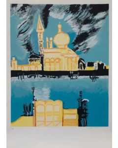 Remo Brindisi, Venice, screen printing, 50x70 cm