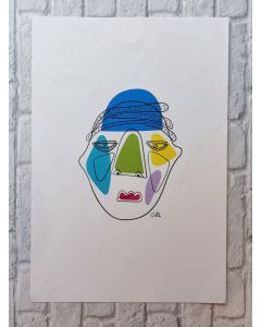 Caterina Ardizzon, Ritratto, stampa, 33x48 cm