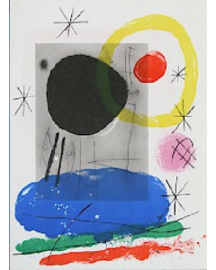 Joan Mirò, Cartons, 28x38 cm, 1965