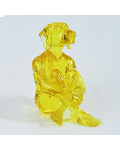 Gillie and Marc, Lolly Dogman, clear resin, 35x28x20 cm