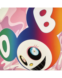 Takashi Murakami, Mr Rainbow Dob, lithograph, 67x67 cm, 2006