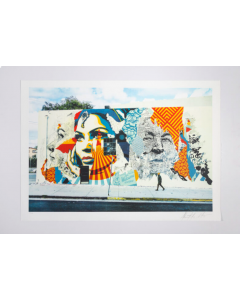 Obey (Shepard Fairey), American Dreamers, screen printing, 70x100 cm, 2020