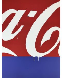 Mario Schifano, Coca Cola, serigrafia, 100x70 cm, 1988