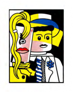 Stefano Bolcato, Stepping Out - Roy Lichtenstein, Grafica Fine Art, 30x37 cm