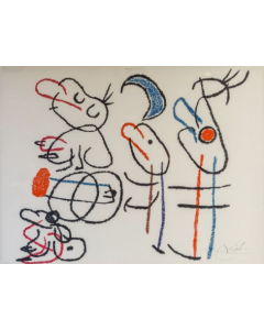 Joan Mirò, Ubu en las Baleares, litografia, 50,5x66 cm