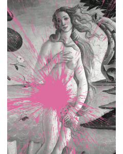 Julian T, La Nascita di Venere, stampa digitale su PVC, 80x60 cm, 2015
