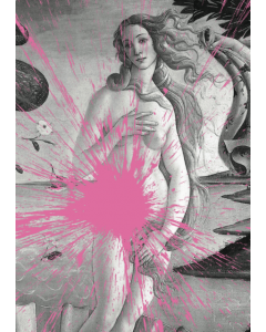 Julian T, The Birth of Venus, digital print on PVC, 80x60 cm, 2015