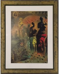 Salvador Dalì, The Hallucinogenic Toreador, print, 68x52,5 cm (with frame)