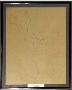 Andy Warhol, Nudo, stampa, 25x 31cm (con cornice)