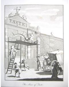 William Hogarth, The Man of taste, etching, 43,5x37,5 cm