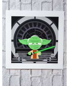 Paolo Gallinaro, Yoda, fine art print, 30x30 cm