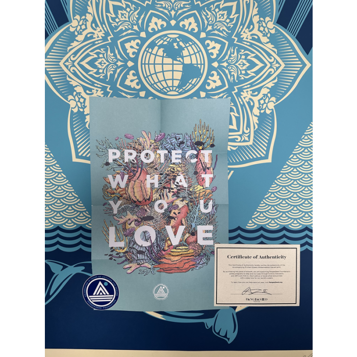 【希少】OBEY:PROTECT THE BLUE PLANET Protect the Blue Planet – PangeaSeed
