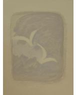 Georges Braque, color lithography from the book “Descente aux enfers” of Marcel Jouhandeau, 25x32 cm, 1961