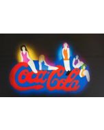 Marco Lodola, Coca Cola, litografia, 34x48 cm 