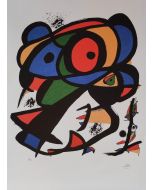 Joan Miró, lithograph on Arches paper, 56x78 cm 