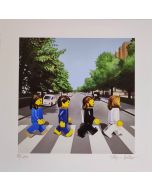 Stefano Bolcato, The Beatles, Grafica fine Art, 30x30 cm