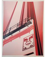 Obey (Shepard Fairey), Sunset & Vine Billboard, screen printing, 61x46 cm, 2011