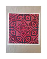 Obey (Shepard Fairey), Venice Pattern Set (Black&Red), screen printing, 45,7x45,7 cm, 2009