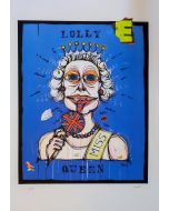 Yux, Lolly Queen, Retouchè, 51x72 cm, 2023