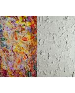 Nicola De Marsico, Senza titolo, acrilico e gesso su tela, 40x50 cm, 2019