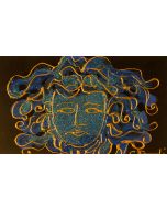 Carlo Massimo Franchi, Medusa, tecnica mista, 14x24 cm