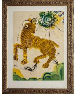 Salvador Dalì, Ariete, litografia, 80x60 cm, tratta da Twelve Signs of the Zodiac, 1967