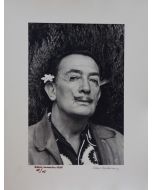 Robert Descharnes, Dalì au Jasmin, fotografia in bianco e nero, 30x40 cm, 1959