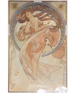Alphonse Mucha, La Danza, poster, 63x98 cm