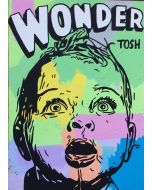 Andrew Tosh, Wonder, tecnica mista su tela, 50x70 cm