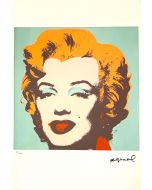 Andy Warhol, Marilyn, serigrafia su carta Arches France, 56,5x38 cm