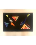 Lucio Cacioli, Athena's kites, D-fforme technique, 60x80 cm (with frame)