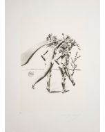 Salvador Dalì, The Dance, from the series The Arts, lito-screen printing, 70x50 cm