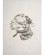 Salvador Dalì, La Musica, da la serie Le Arti, seri-litografia, 70x50 cm
