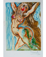 Salvador Dalì, Le Femme Cheval, litografia, 36x56 cm tratta da Les Chevaux de Dalì, 1970-72