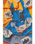 David Sommariva, Lost bits, acrilico su tavola, 20x30 cm