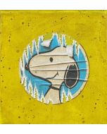 David Sommariva, Snoopy Sticker #3, acrilico su tela, 15x15 cm