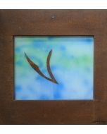 Giulio Ciampi, Trasmigrazione, ferro su plexiglass, 80x75 cm, 2016