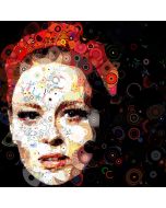 Faye Dunaway, stampa su forex lucido, 60x60 cm