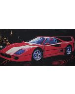Pisati da Milano, Ferrari, retouché, 40x20 cm