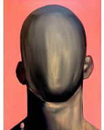 Will Paucar, Figure 5, acrilico su tela, 30x40 cm 2024